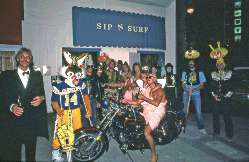 La Jolla's Sip n Surf or nicknamed, Slurp and Burp had a array of characters the partronized the joint in 20 years.